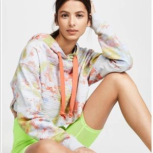 Free People Thinkin About You Crop Hoodie